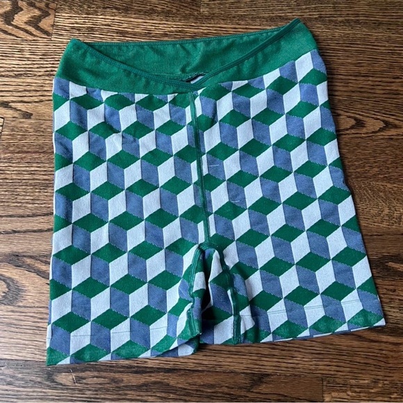 Free People Pants - FP Movement Geometric Patterned Shorts